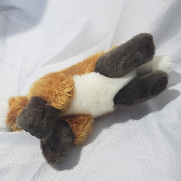 🌞SOLD🌞 Miyoni by Aurora 15-Inch Fox Plush Stuffed Animal 2018 Red White Brown - Picture 7 of 12